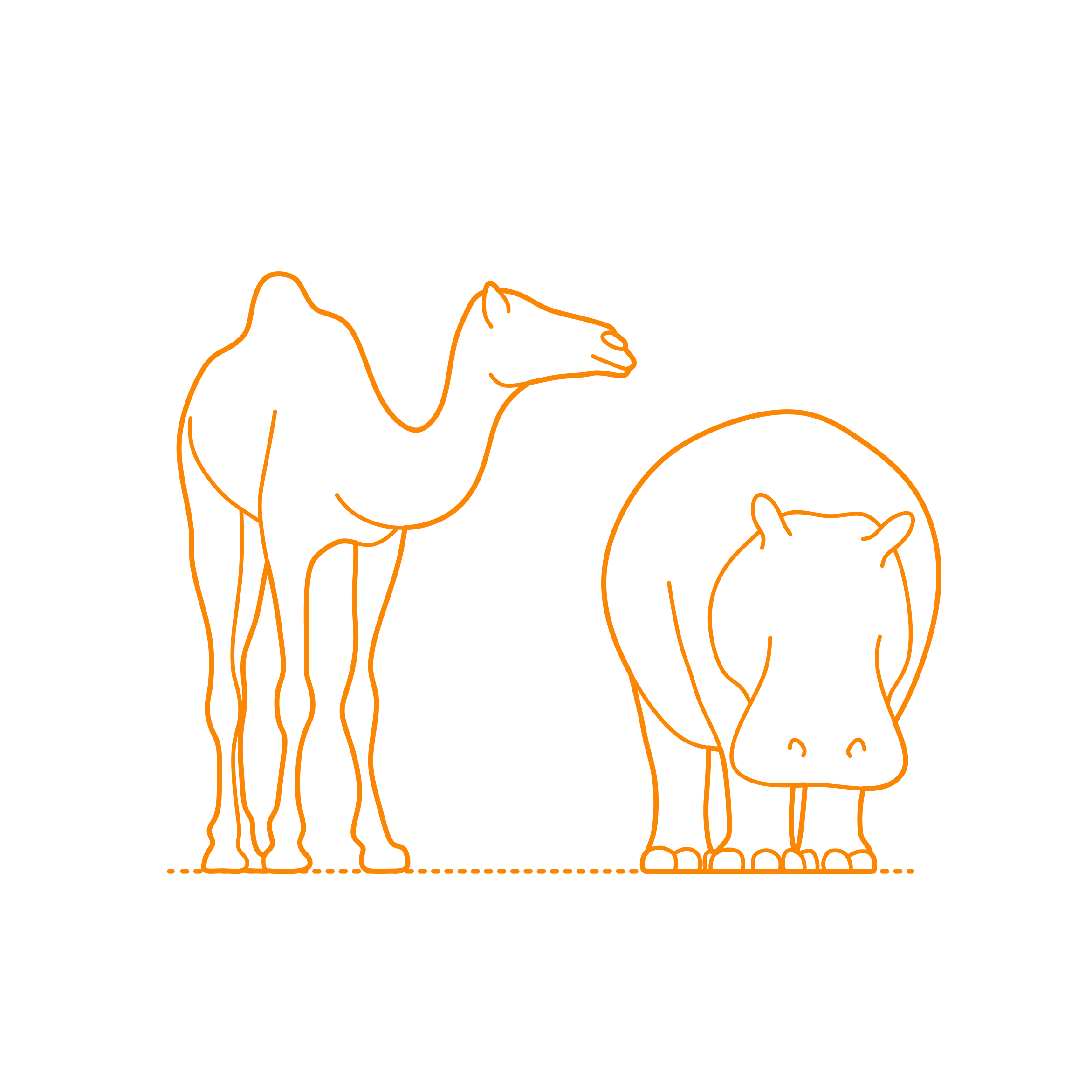 Animals Even Toed Ungulates Sticker Svg Vector Free Vectors